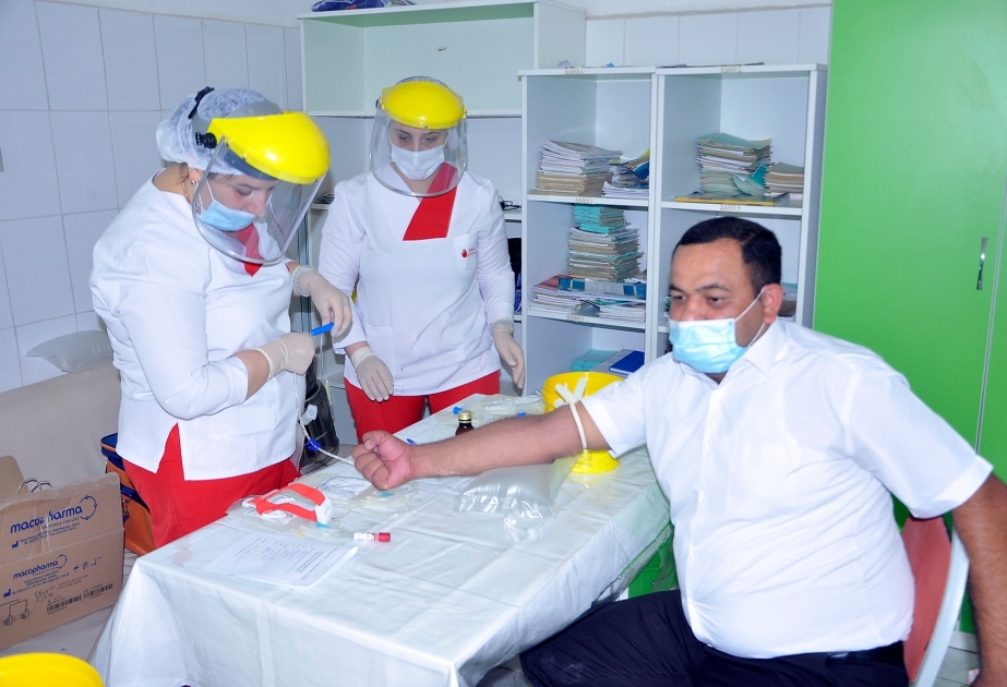 Ağdam sakinləri də qanvermə aksiyasına qoşulublar