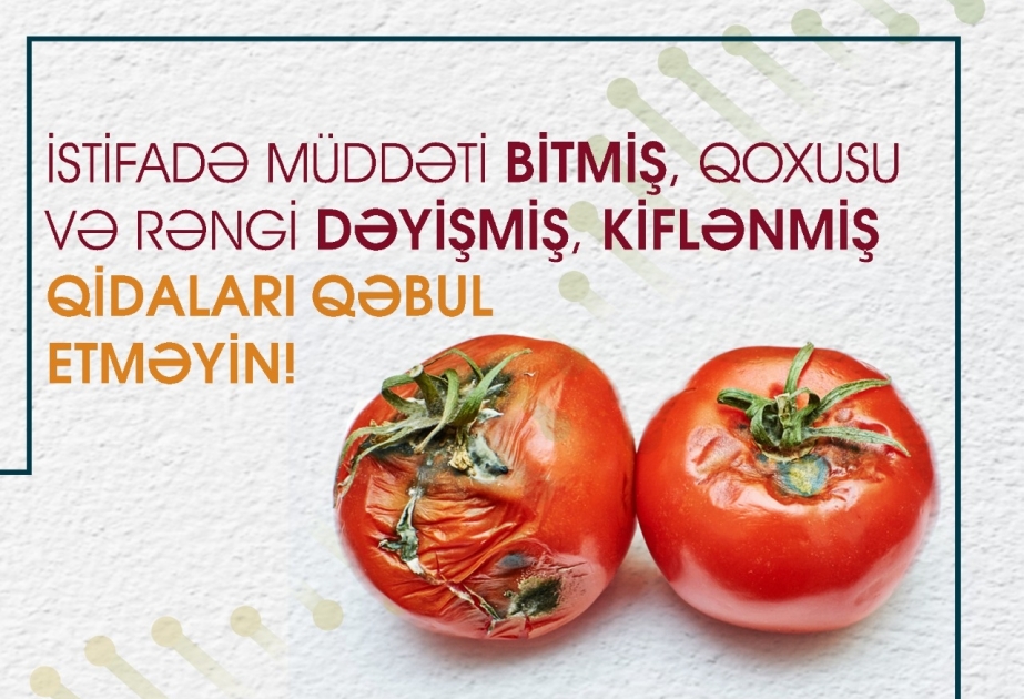 Qida zəhərlənmələrindən qorunmaq üçün zəruri tövsiyələr