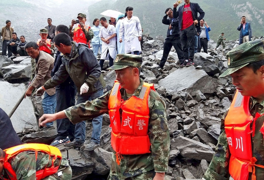 Mindestens 8 Vermisste bei Erdrutsch in China