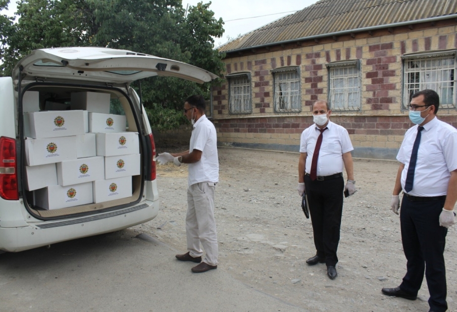 Böyük Vətən müharibəsi veteranlarına ərzaq yardımlarının çatdırılması davam etdirilir