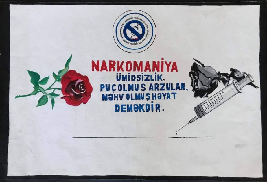 Xəzər rayonunda gənclərin iştirakı ilə “Narkomaniyaya son!” onlayn rəsm sərgisi keçirilib