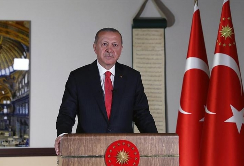 Prezident Rəcəb Tayyib Ərdoğan: Hər kəsi Ayasofya ilə bağlı qərara sayğı göstərməyə dəvət edirəm