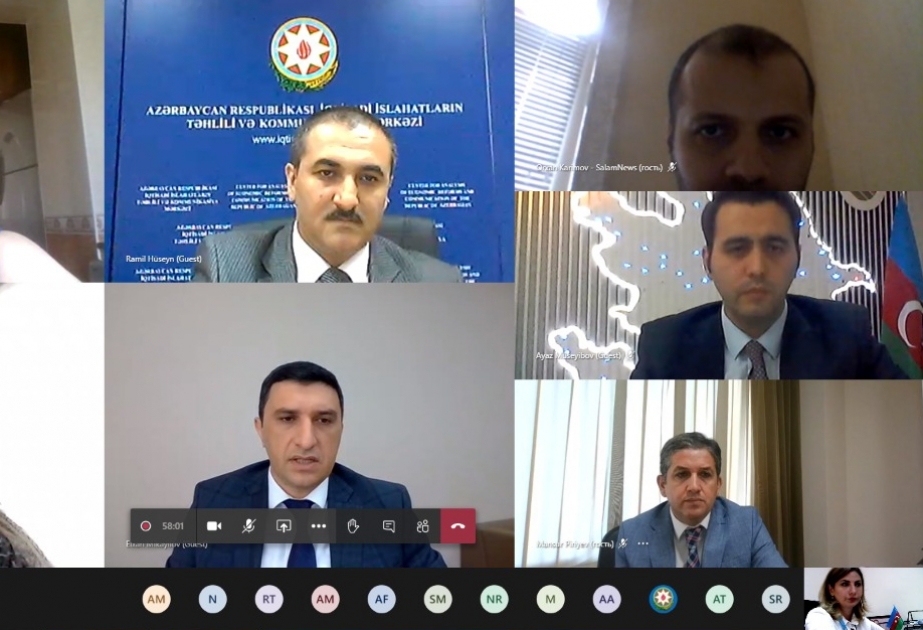 Azərbaycan Respublikasında qida təhlükəsizliyinin təmin edilməsinə dair 2019–2025-ci illər üçün Dövlət Proqramı”nın monitorinq və qiymətləndirilməsi aparılıb