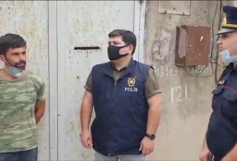 Maştağada evinin həyətində narkotik tərkibli bitkilər əkib-becərən şəxs saxlanılıb VİDEO