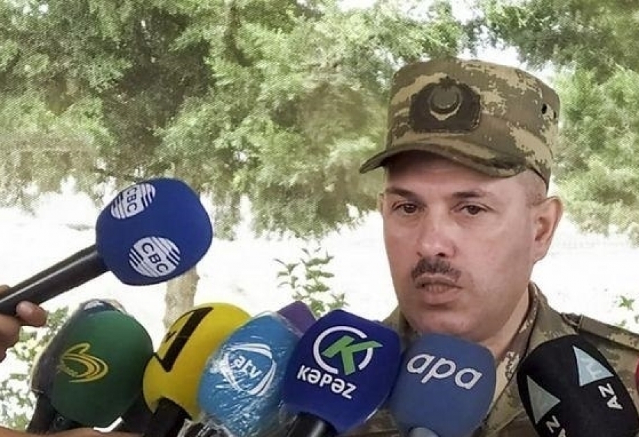 العقيد درغاهلي: سيواصل الجيش الاذربيجاني تدابيره الأمنية ضد العدو