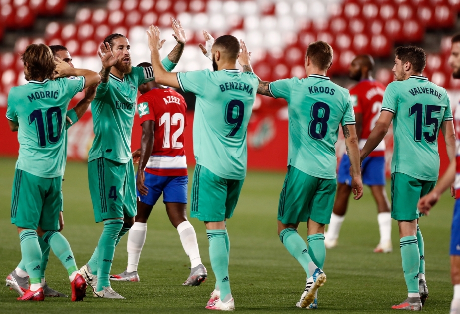 Real Madrid one win away from La Liga title after beating Granada