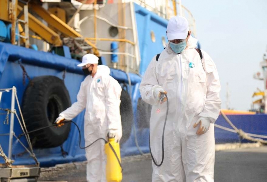 Gəmiçilik dezinfeksiya işlərini davam etdirir