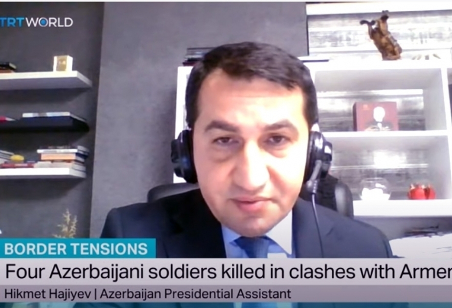 L’assistant du président azerbaïdjanais : L'impunité de l'Arménie la pousse vers de nouvelles aventures militaires et provocations VIDEO