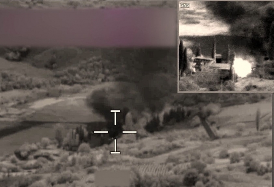 Des positions et des matériels militaires de l’ennemi ont été détruits VIDEO