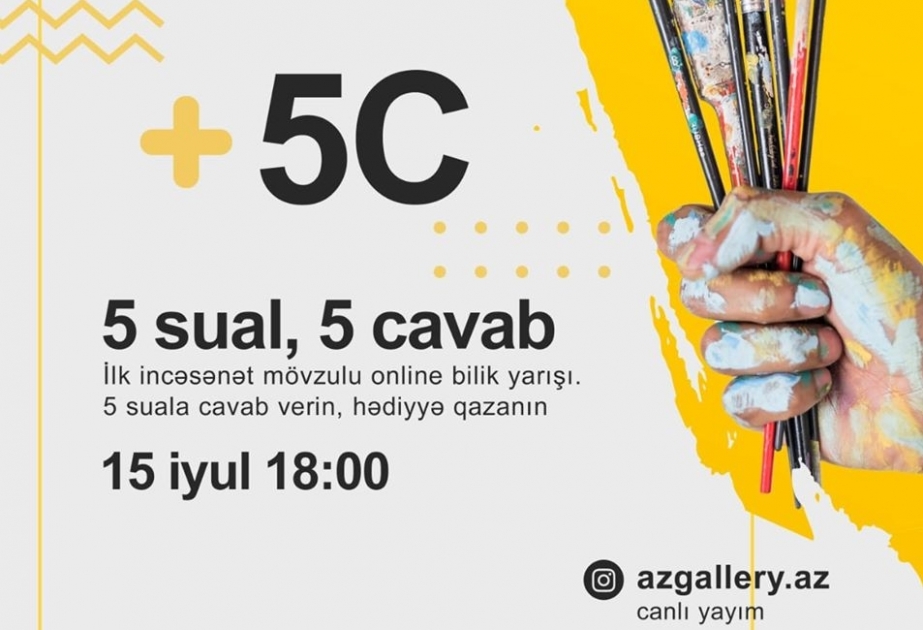 Dövlət Rəsm Qalereyasının “+5C” adlı yeni virtual layihəsi davam edir