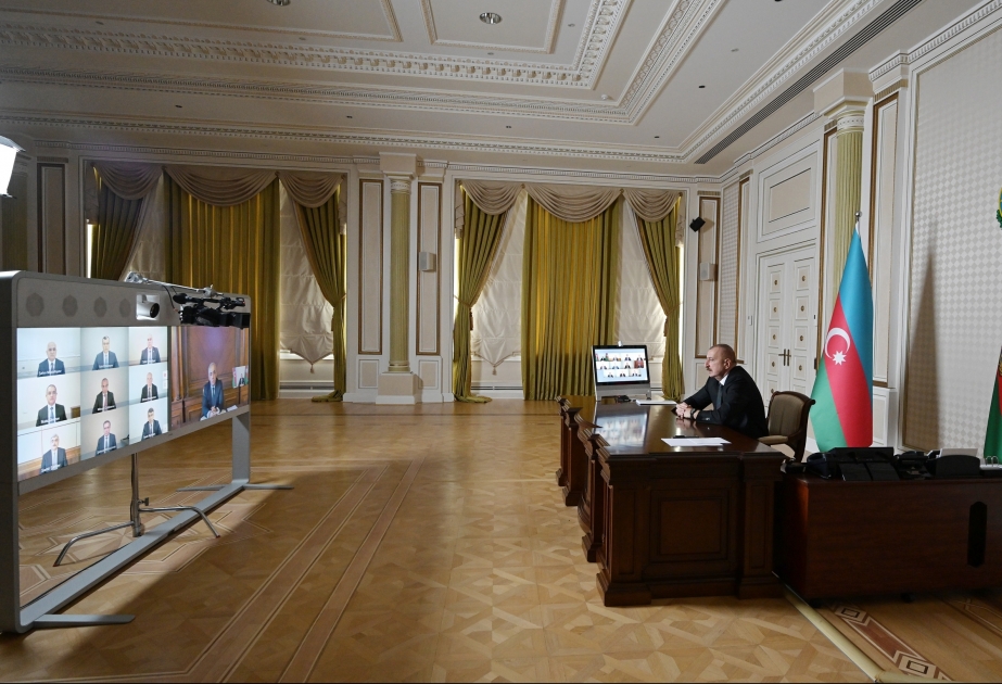 Beratung über Ergebnisse sozioökonomischer Entwicklung Aserbaidschans im ersten Halbjahr 2020 VIDEO