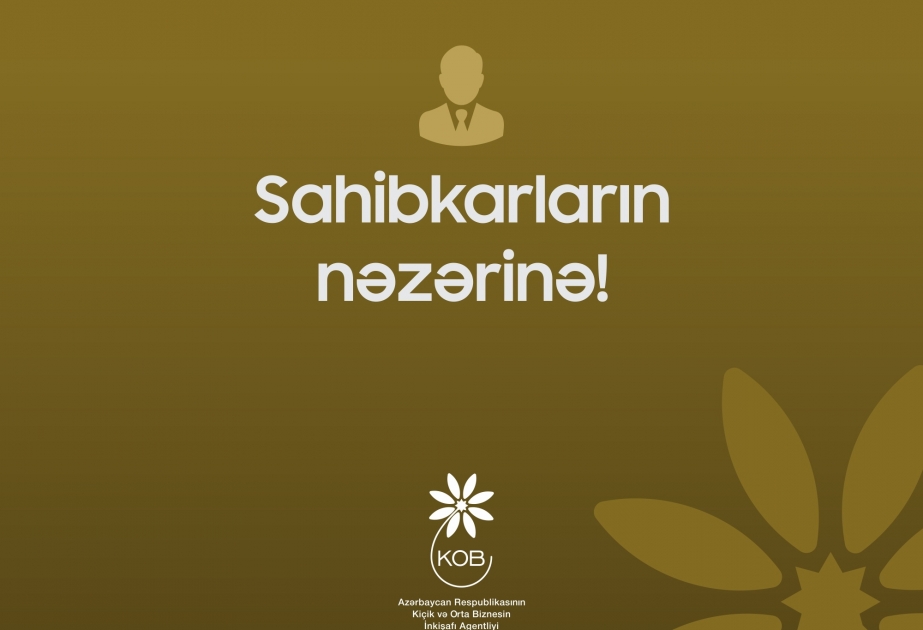 Sahibkarlar virtual sərgidə iştiraka dəvət olunurlar