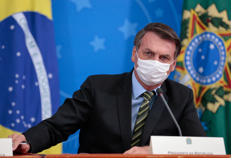Braziliya prezidentinin COVID-19 testi ikinci dəfə pozitiv nəticələnib