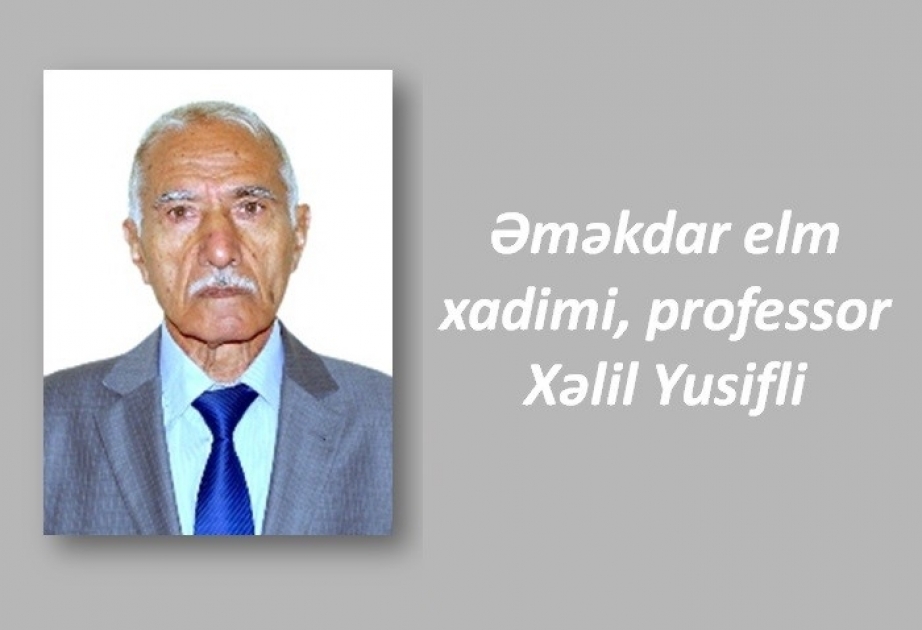 Milli Kitabxanada “Əməkdar elm xadimi, professor Xəlil Yusifli” adlı virtual sərgi açılıb