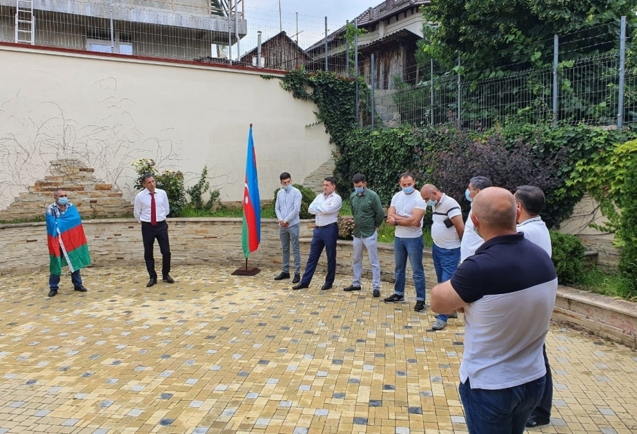 Наши соотечественники в Молдове продемонстрировали поддержку армии и Президенту Азербайджана