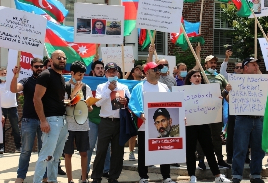 Se celebró una manifestación de protesta en Washington por las recientes provocaciones militares de las fuerzas armadas armenias