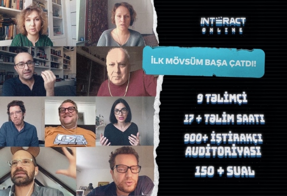 INTERACT Online proqramı uğurla başa çatıb