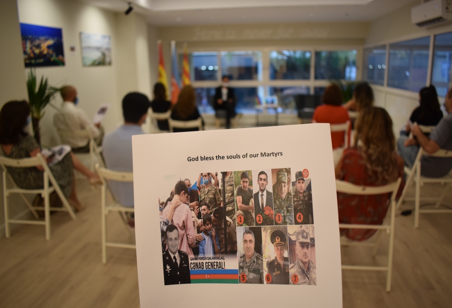 El recuerdo de nuestros mártires fue conmemorado en la casa de Azerbaiyán en Barcelona