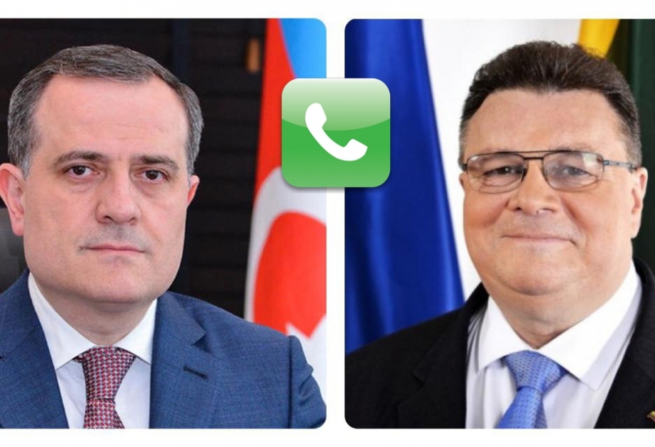 Azərbaycanın Xarici İşlər naziri litvalı həmkarı ilə telefonla danışıb