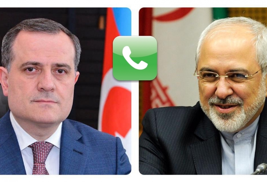 Cancilleres de Azerbaiyán e Irán sostienen conversación telefónica