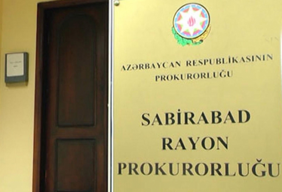 Sabirabad rayonunda qətl hadisəsi törədən iki nəfər həbs edilib