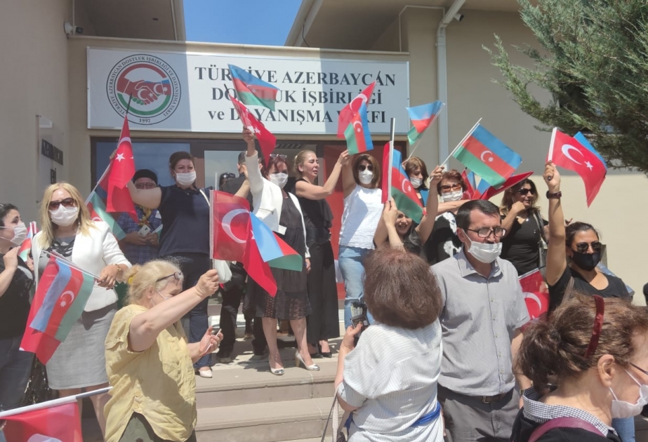 Ankara şəhərində “Erməni işğalına son!” şüarı altında mitinq təşkil edilib