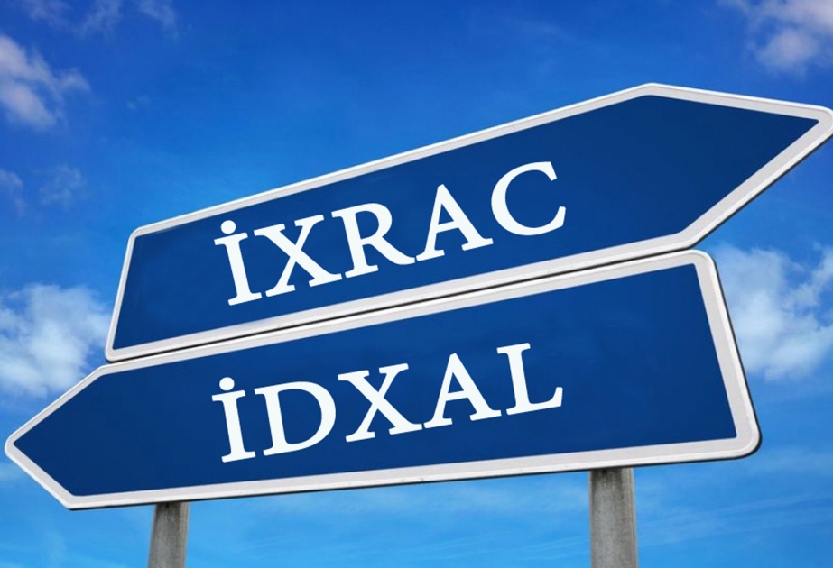 Beş ayda idxal və ixrac olunan məhsullar açıqlanıb