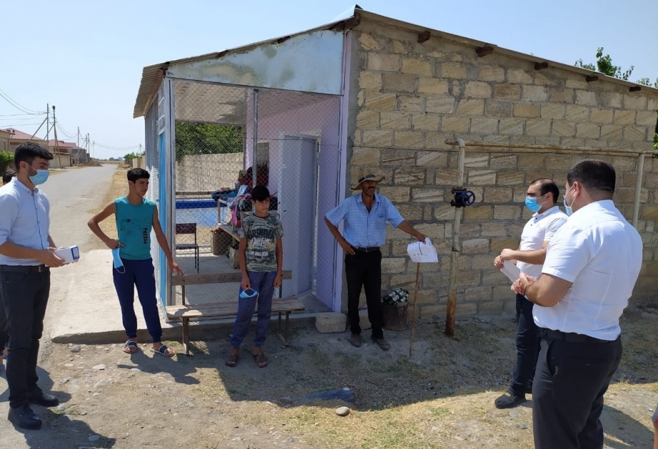 Xocavəndli gənclər pandemiya ilə bağlı aparılan maarifləndirmə tədbirlərində fəal iştirak edirlər