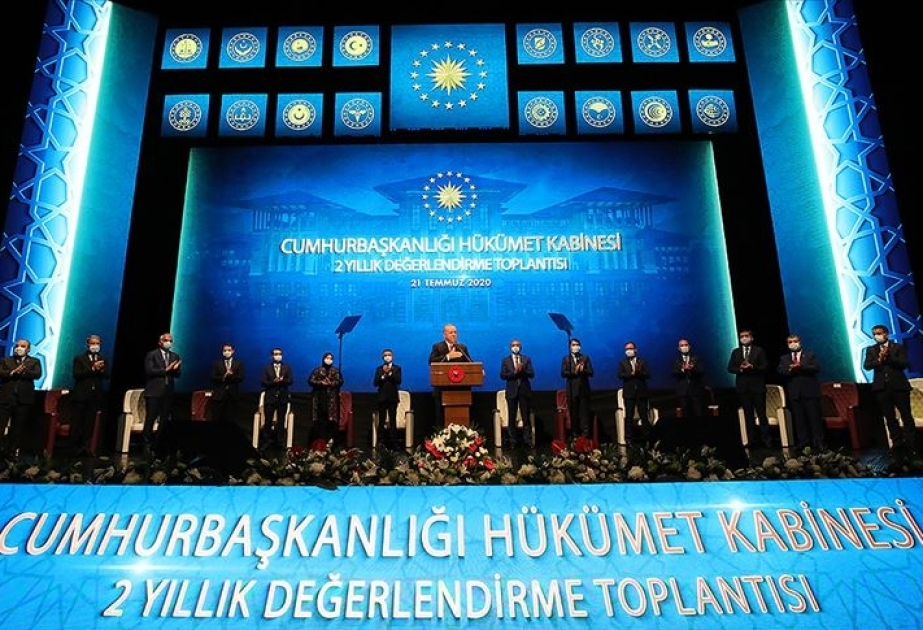 Türkiyə Prezidenti: Azərbaycanlı qardaşlarımızı tək buraxmadıq, buraxmayacağıq