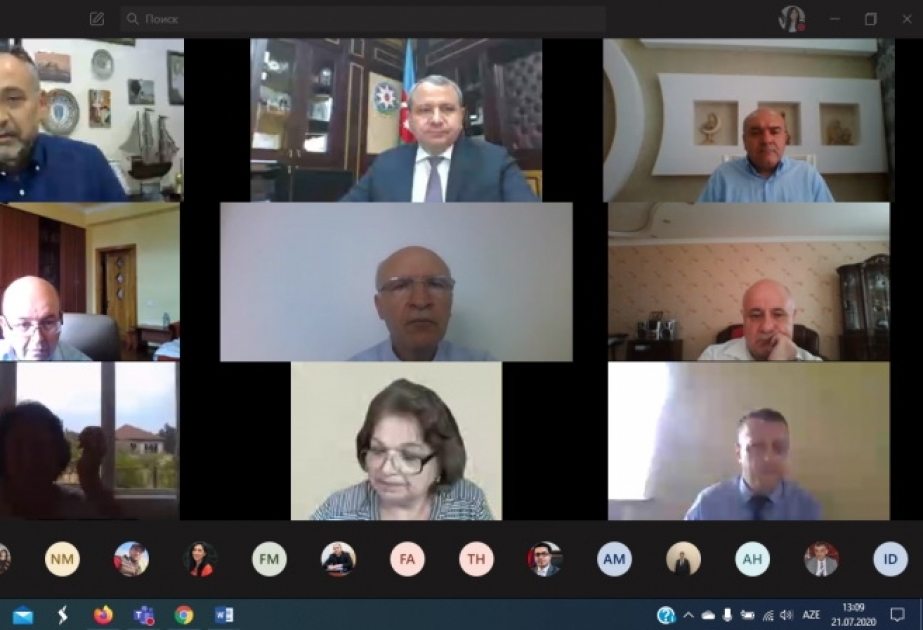 BDU-da onlayn elmi seminar: Törədilən beynəlxalq cinayətlərə görə Ermənistanın məsuliyyətinin hüquqi əsasları