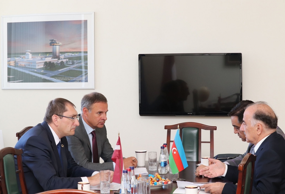 Azərbaycan ilə Latviya arasında əməkdaşlığın perspektivləri müzakirə olunub