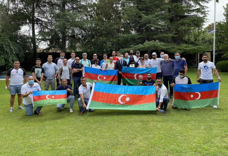 Se celebró en España una acción de apoyo a Azerbaiyán
