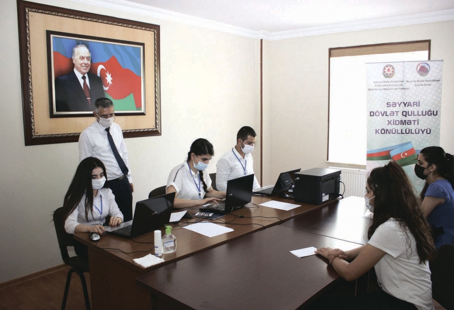 Dövlət Qulluğu Məsələləri üzrə Komissiya tərəfindən vətəndaşlara səyyar xidmət göstərilib