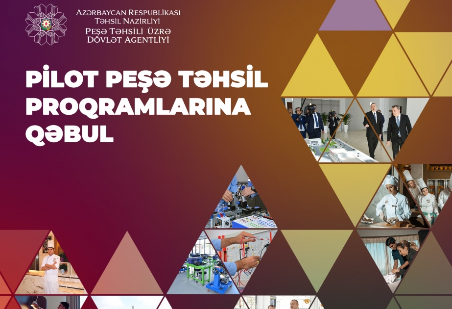 Pilot peşə təhsil proqramlarına qeydiyyat davam edir