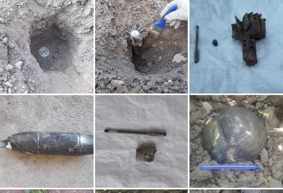 Tovuz və Qazax rayonlarında xeyli silah-sursat aşkarlanıb