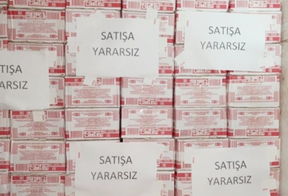 Aksiz markası olmayan içki və yağ məhsulları aşkarlanıb