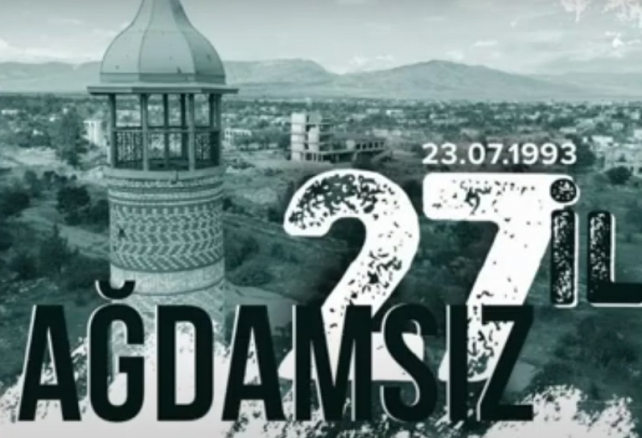 Yasamal rayon Mərkəzləşdirilmiş Kitabxana Sistemi Ağdam rayonu haqqında videoçarx təqdim edib