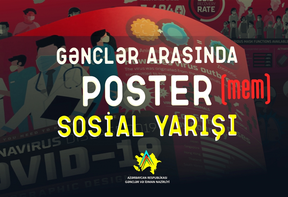 COVID-19 virusu ilə əlaqədar gənclər arasında poster yarışı elan olunur