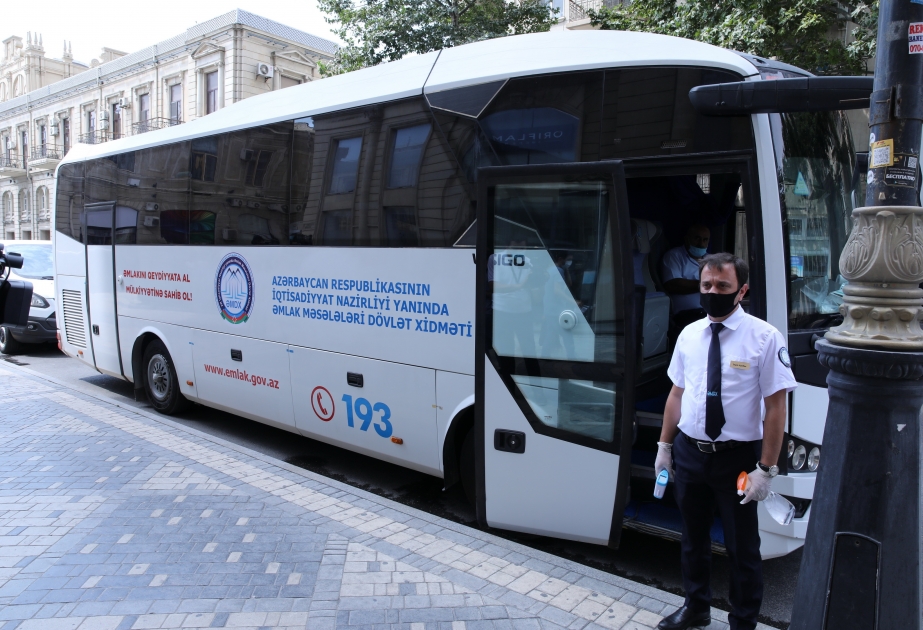 Yeni tikilən binalardakı mənzillərə çıxarış verilməsi davam etdirilir