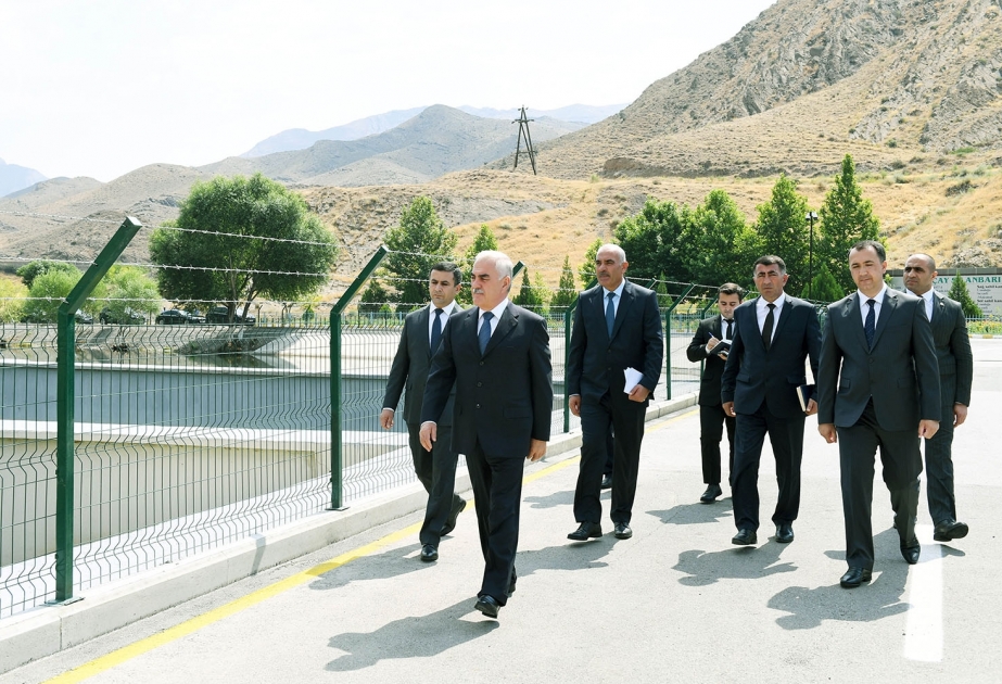 Şərur Şəhər Sutəmizləyici Qurğular Kompleksi istifadəyə verilib