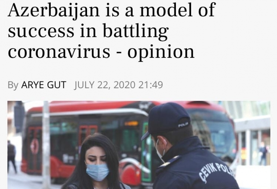 The Jerusalem Post: Azerbaijan is a model of success in battling coronavirus