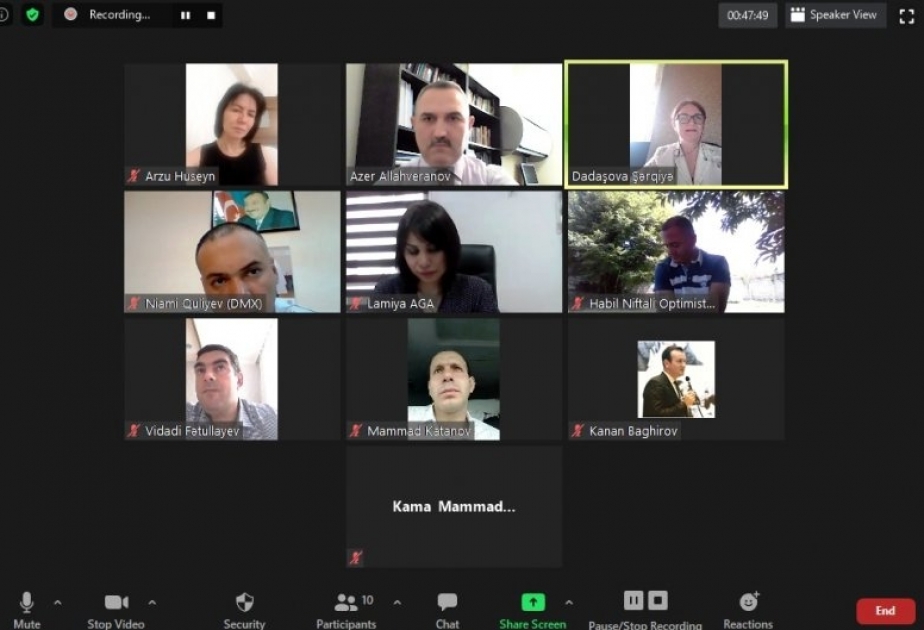 Dövlət Miqrasiya Xidməti yanında İctimai Şuranın videoformatda iclası keçirilib