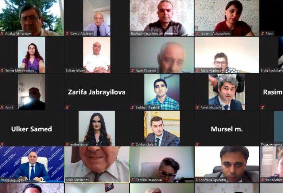 Fizika-Riyaziyyat və Texnika Elmləri Bölməsinin Elmi şurasının növbəti onlayn iclası keçirilib