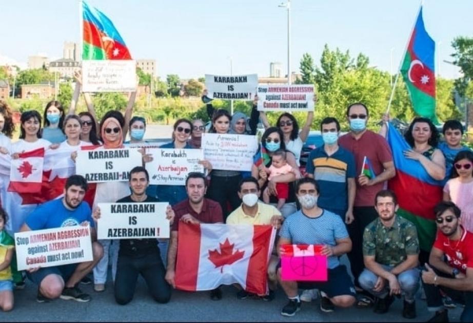 Acción en Ottawa contra las provocaciones militares de Armenia
