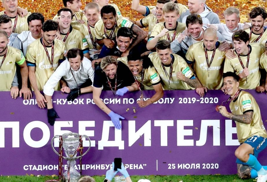 Zenit St. Petersburg ist zum vierten Mal russischer Pokalsieger