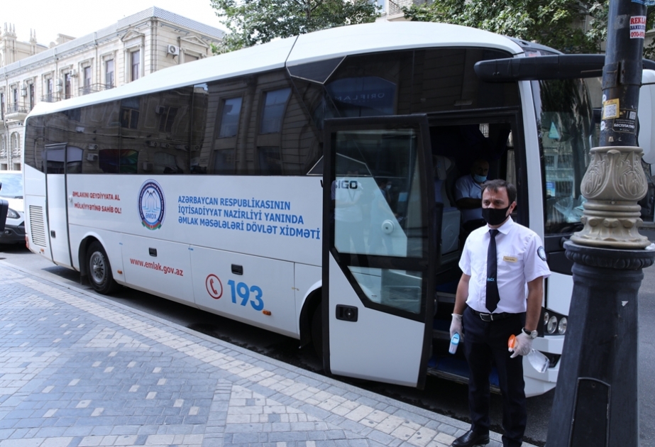 Yeni tikilən binalardakı mənzillərə çıxarış verilməsi davam etdirilir