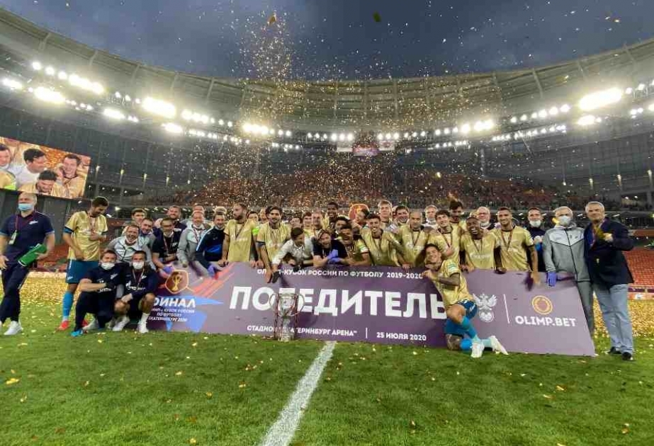 “Zenit” dördüncü dəfə Rusiya kubokunu qazanıb