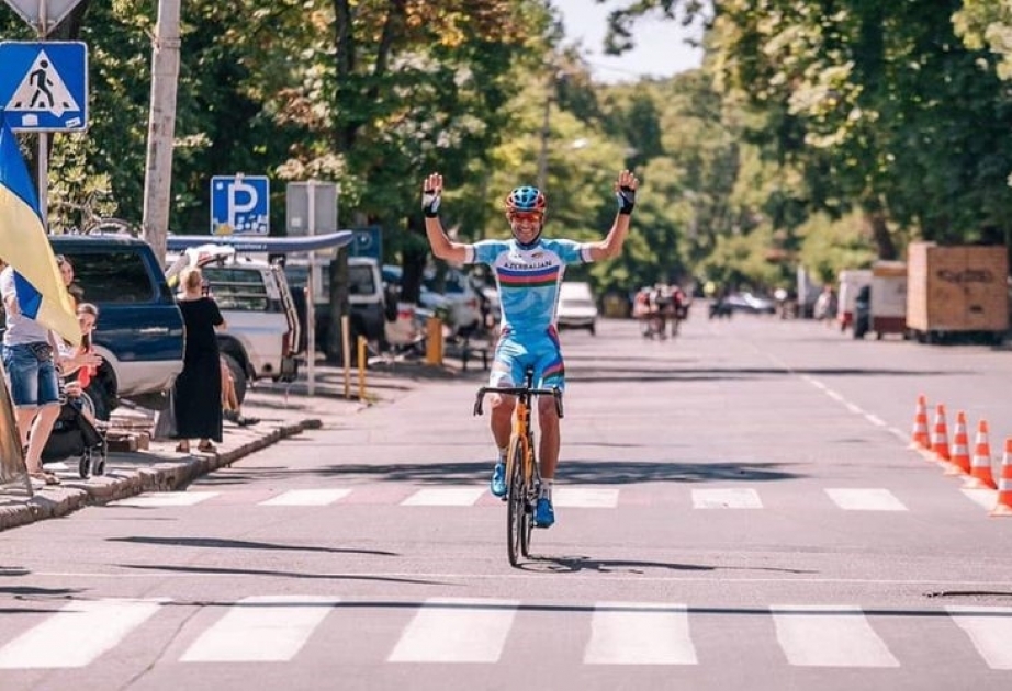 Azərbaycan velosipedçisi Elçin Əsədov Ukraynada uğura imza atıb