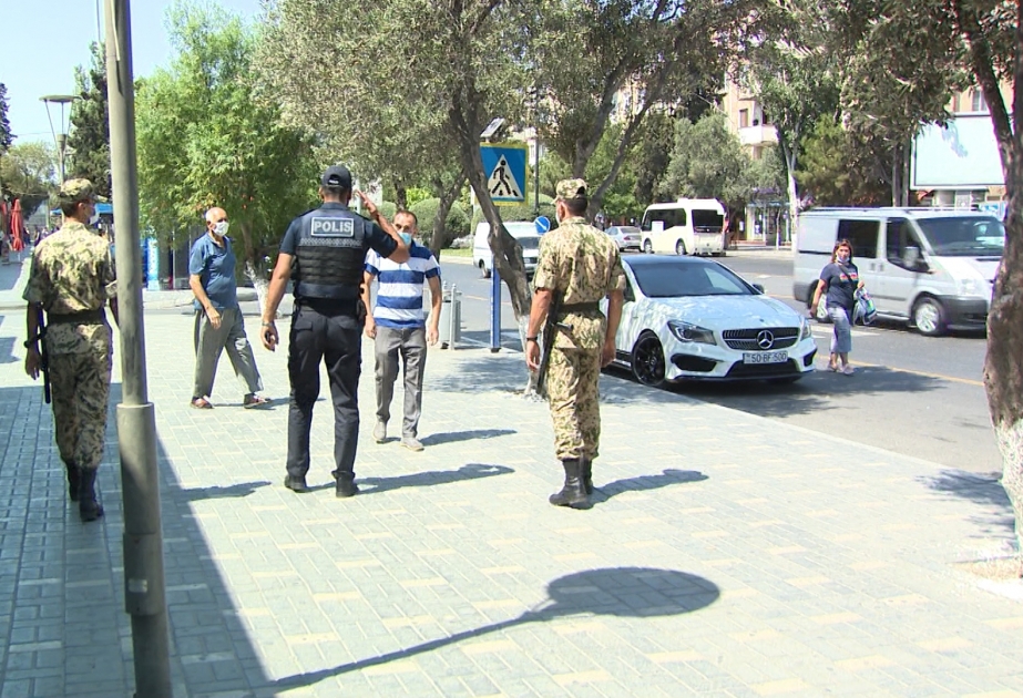 Sumqayıt şəhərində karantin qaydalarına əməl etməyənlərə qarşı reyd keçirilib