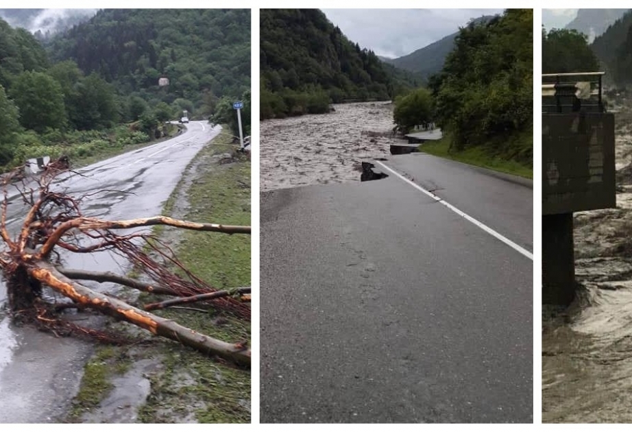 Təbii fəlakət Gürcüstanda ciddi problemlər yaradıb